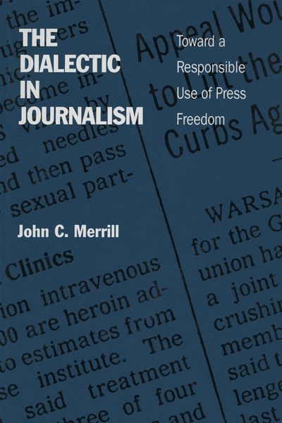 Produktbild: The Dialectic in Journalism
