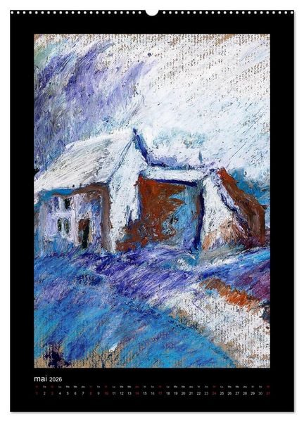 Produktbild: Les Paysages de Topaze (Calendrier mural 2026 DIN A2 horizontal) calendrier de bureau
