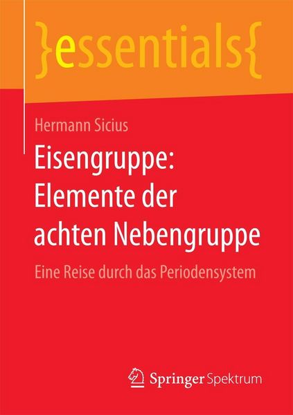 Produktbild: Eisengruppe: Elemente der achten Nebengruppe