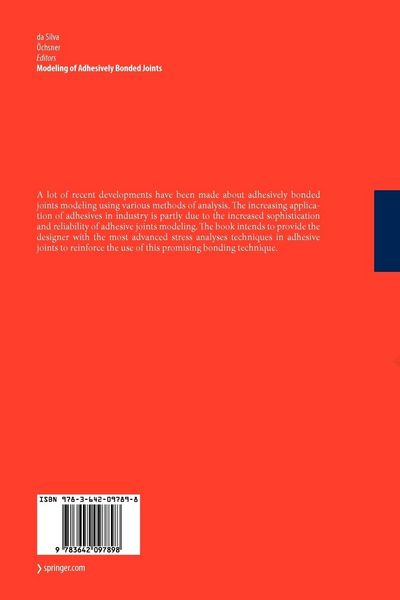 Produktbild: Modeling of Adhesively Bonded Joints