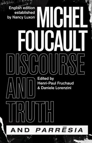 Produktbild: "discourse and Truth" and "parresia"