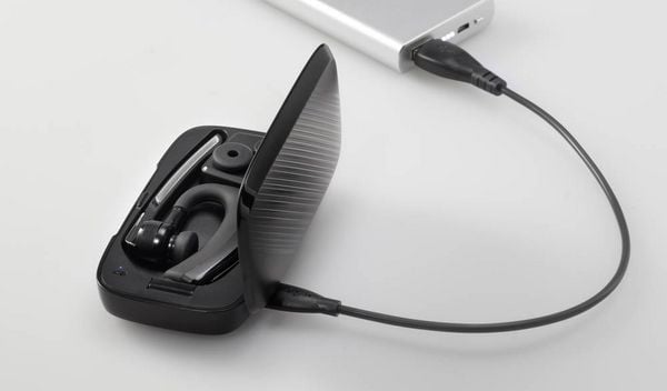 Produktbild: Renkforce RF-WE-500 On Ear Headset Bluetooth&reg; Mono Schwarz Lautst&auml;rkeregelung Handy