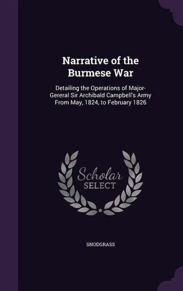 Produktbild: Narrative of the Burmese War