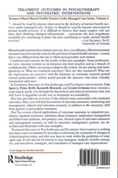 Produktbild: Treatment Outcomes In Psychotherapy And Psychiatric Interventions