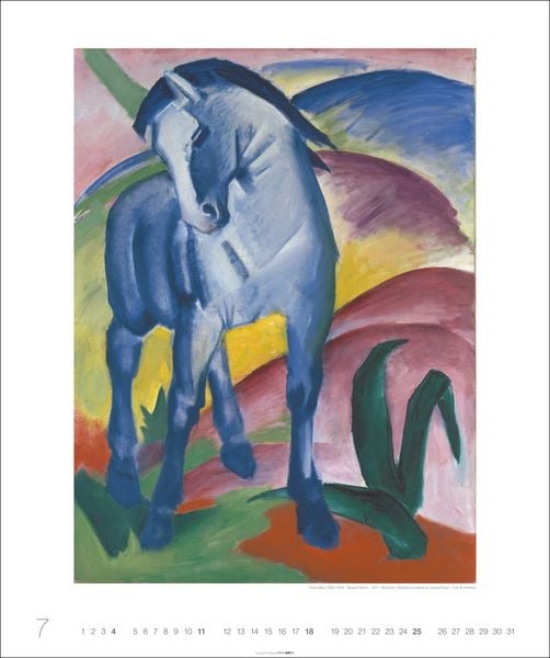Produktbild: Kunst in Blau Edition 2027