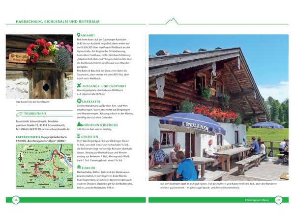 Produktbild: Almwanderungen - 33 leichte Touren zwischen K&ouml;nigssee und Oberstdorf
