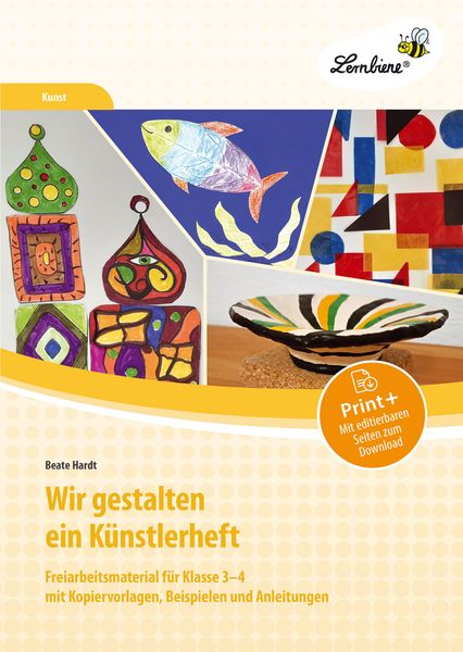 Produktbild: Wir gestalten ein K&uuml;nstlerheft