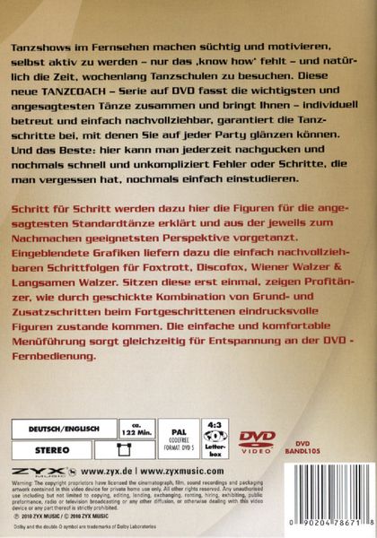 Produktbild: Der Tanzcoach - Fox, Discofox & Walzer [2 DVDs]