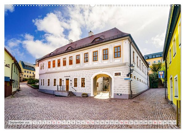 Produktbild: Mittweida Impressionen (hochwertiger Premium Wandkalender 2026 DIN A2 quer), Kunstdruck in Hochglanz