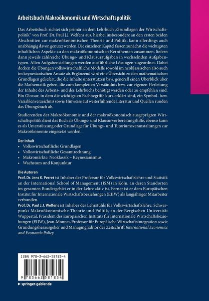Produktbild: Arbeitsbuch Makro&ouml;konomik und Wirtschaftspolitik