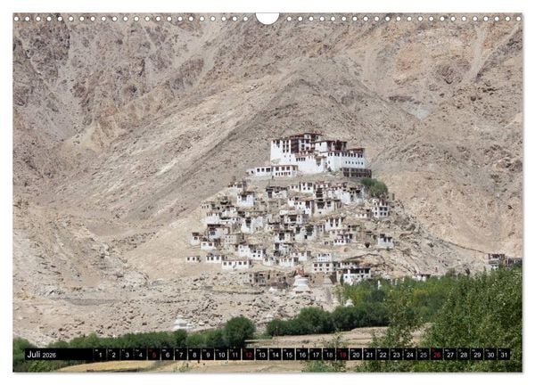 Produktbild: Buddhistisches Klein-Tibet (Wandkalender 2026 DIN A3 quer), CALVENDO Monatskalender