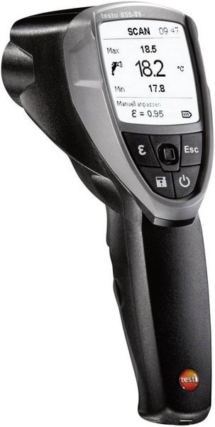 Produktbild: Testo 835-T1 Infrarot-Thermometer Optik 50:1 -30 - +650&deg;C Kontaktmessung