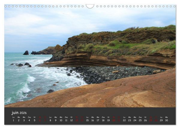 Produktbild: Le Cap d'Agde - Terre volcanique (Calendrier mural 2026 DIN A3 vertical), CALVENDO calendrier mensuel