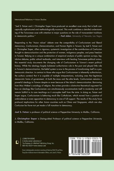 Produktbild: Confucianism, Democratization, and Human Rights in Taiwan
