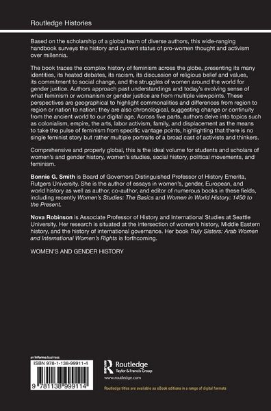 Produktbild: The Routledge Global History of Feminism