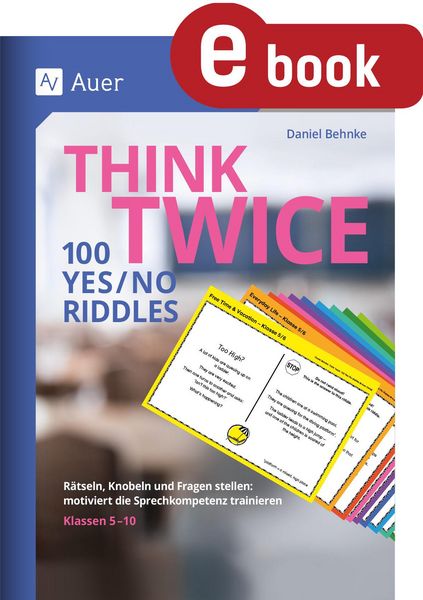 Produktbild: Think Twice 100 Yes No Riddles