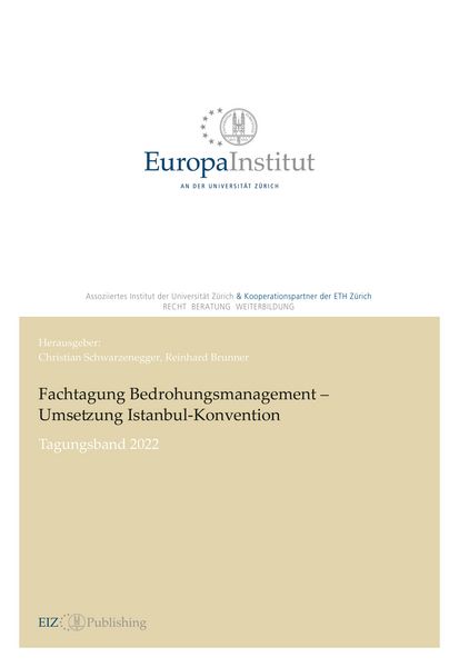 Produktbild: Fachtagung Bedrohungsmanagement - Umsetzung Istanbul-Konvention