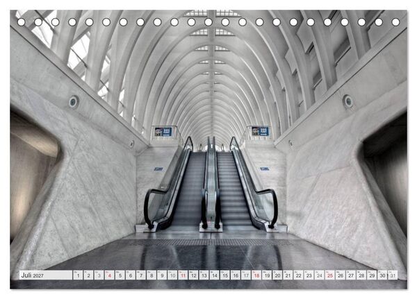 Produktbild: Treppenh&auml;user architektonische Kunstwerke (Tischkalender 2027 DIN A5 quer), CALVENDO Monatskalender