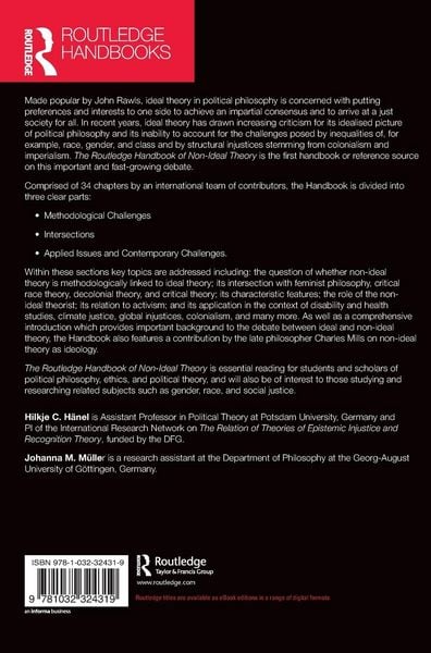 Produktbild: The Routledge Handbook of Non-Ideal Theory