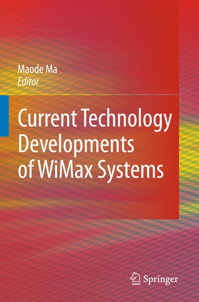 Produktbild: Current Technology Developments of WiMax Systems
