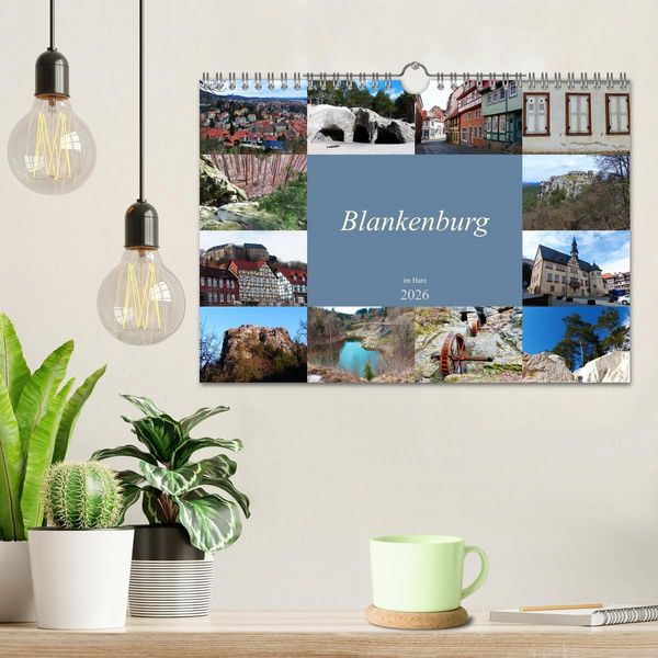 Produktbild: Blankenburg im Harz (Wandkalender 2026 DIN A4 quer), CALVENDO Monatskalender