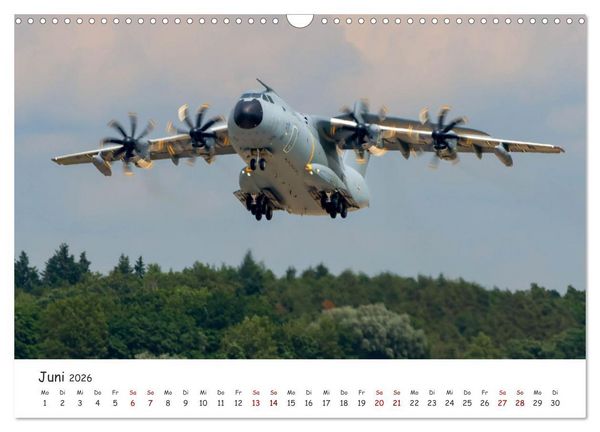 Produktbild: A400M LTG 62 (Wandkalender 2026 DIN A3 quer), CALVENDO Monatskalender