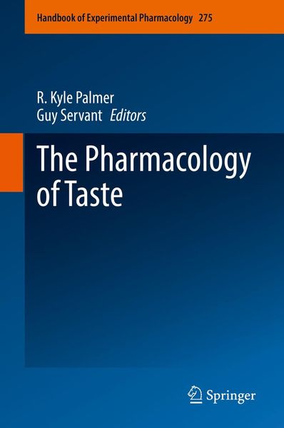 Produktbild: The Pharmacology of Taste