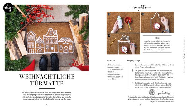 Produktbild: Coming home for Christmas - Selbstgemachte Deko, Geschenke und s&uuml;&szlig;e &Uuml;berraschungen f&uuml;r eine kreative Adventszeit