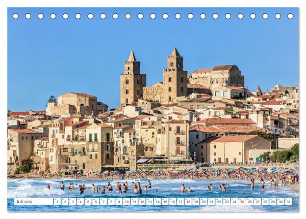 Produktbild: Bella Italia - Eine Reise im Land der Sehnsucht (Tischkalender 2026 DIN A5 quer), CALVENDO Monatskalender
