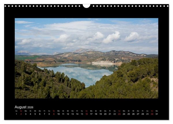 Produktbild: Landschaften Andalusiens (Wandkalender 2026 DIN A3 quer), CALVENDO Monatskalender