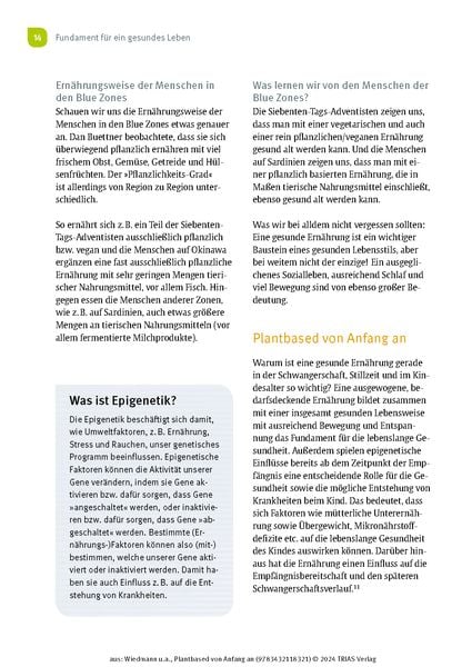 Produktbild: Plantbased von Anfang an: Baby & Kleinkind, Schwangerschaft & Stillzeit