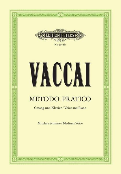 Metodo Pratico di Canto Italiano -