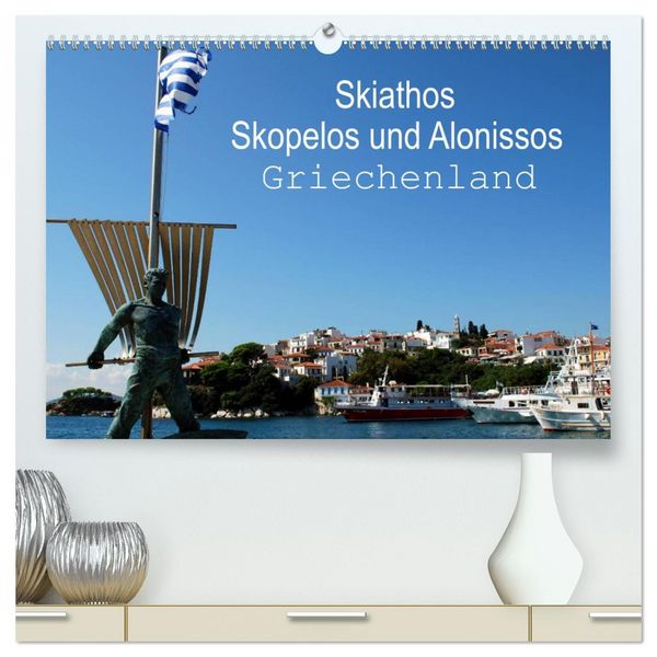 Produktbild: Skiathos Skopelos und Alonissos Griechenland (hochwertiger Premium Wandkalender 2026 DIN A2 quer), Kunstdruck in Hochglanz