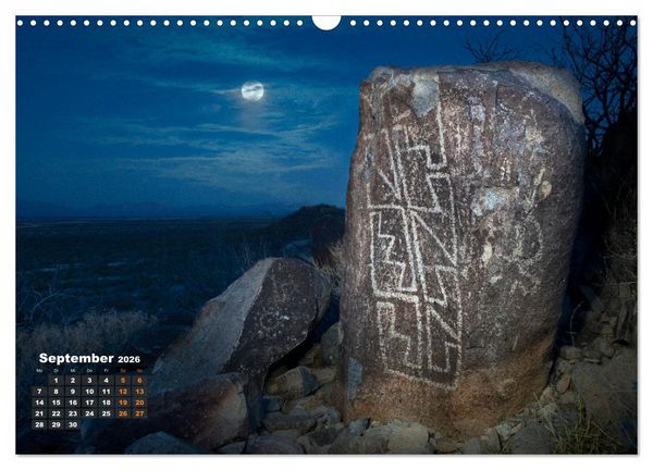 Produktbild: Kraftpl&auml;tze der Indianer (Wandkalender 2026 DIN A3 quer), CALVENDO Monatskalender