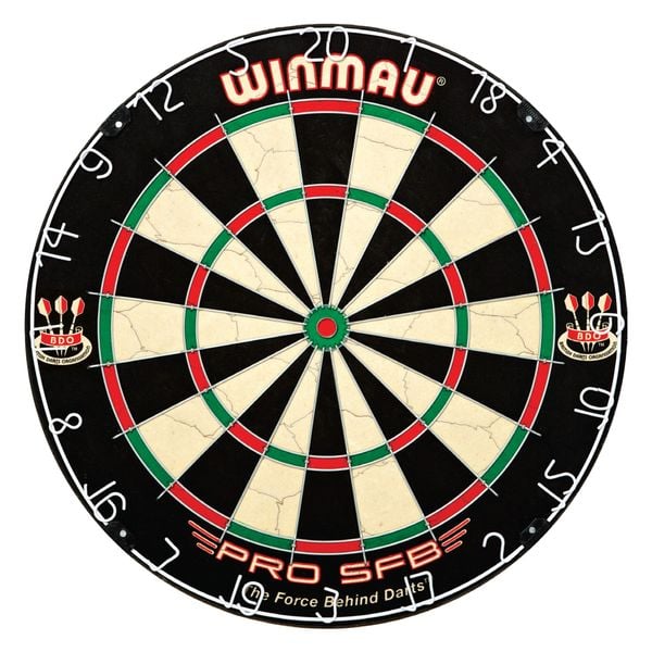 Produktbild: Carromco 3015 - WINMAU Steeldartboard PRO SFB, BRISTLE