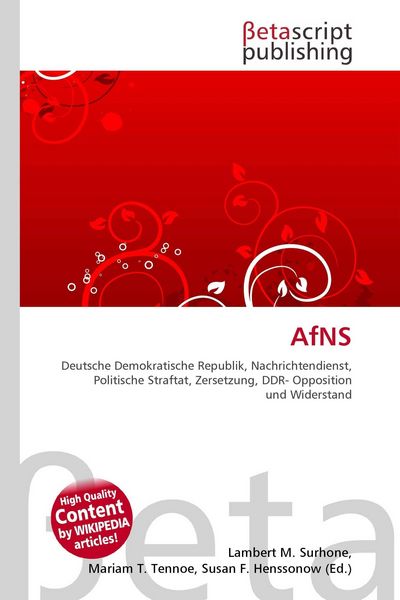Produktbild: AfNS