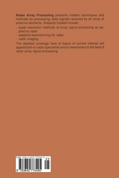 Produktbild: Radar Array Processing