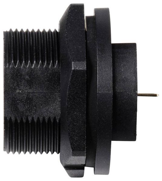 Produktbild: USB 2.0-Buchse f&uuml;r die r&uuml;ckseitige Montage (Gewinde) TC-E13T-FU2-PPF TC-13543552 TRU COMPONENTS Inhalt: 1 St.