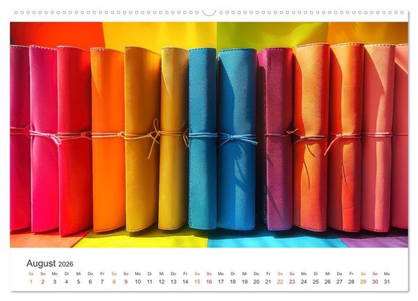 Produktbild: Farben des Moments (hochwertiger Premium Wandkalender 2026 DIN A2 quer), Kunstdruck in Hochglanz