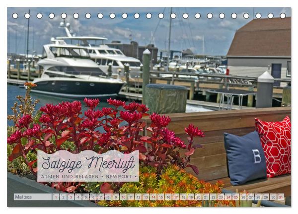 Produktbild: Neuengland USA Kalender 2026 (Tischkalender 2026 DIN A5 quer), CALVENDO Monatskalender