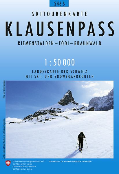 Swisstopo 1 : 50 000 Klausenpass