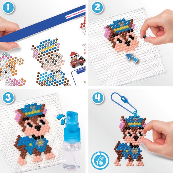 Produktbild: Aquabeads Paw Patrol Schl&uuml;sselanh&auml;nger Bastelset