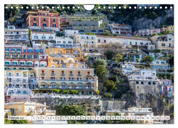 Produktbild: Amalfik&uuml;ste und Capri - Sehnsuchtsorte (Wandkalender 2027 DIN A4 quer), CALVENDO Monatskalender