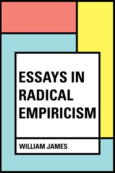 Produktbild: Essays in Radical Empiricism