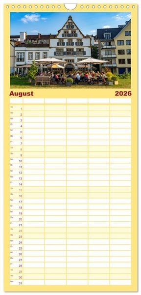 Produktbild: Familienplaner 2026 - Ostwestfalen - Paderborn mit 5 Spalten (Wandkalender, 21 x 45 cm) CALVENDO