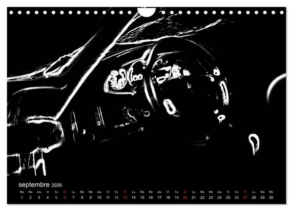 Produktbild: 911 Lignes (Calendrier mural 2026 DIN A4 vertical), CALVENDO calendrier mensuel