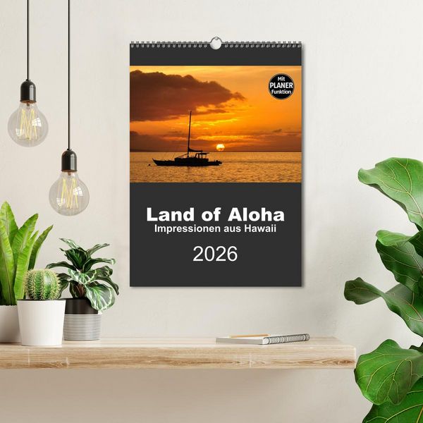Produktbild: Hawaii - Land of Aloha (Wandkalender 2026 DIN A3 hoch), CALVENDO Monatskalender