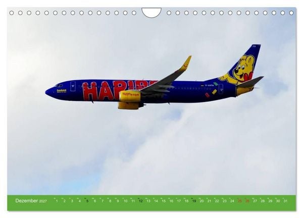 Produktbild: Die sch&ouml;nsten Flugzeug-Bemalungen (Wandkalender 2027 DIN A4 quer), CALVENDO Monatskalender