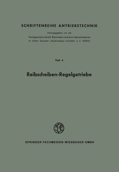 Produktbild: Reibscheiben-Regelgetriebe