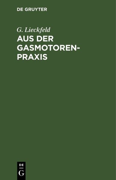 Produktbild: Aus der Gasmotoren-Praxis